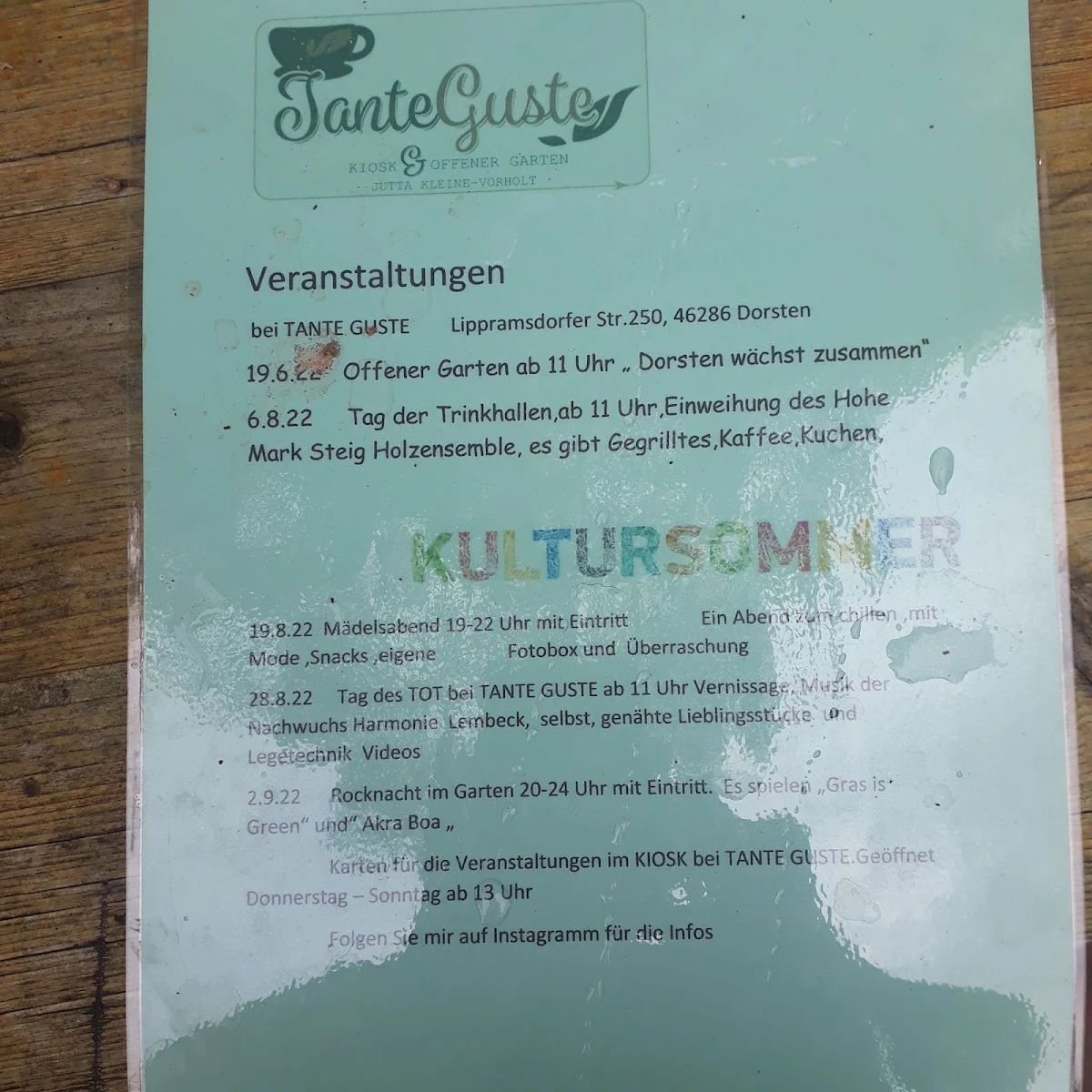 Speisekarte photo 4