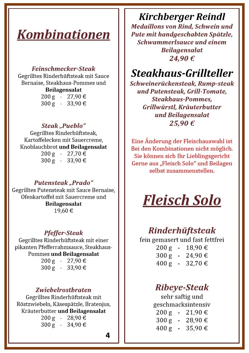 Speisekarte photo 6