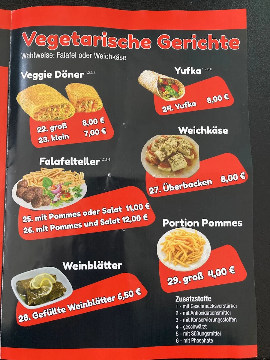 Speisekarte photo 3
