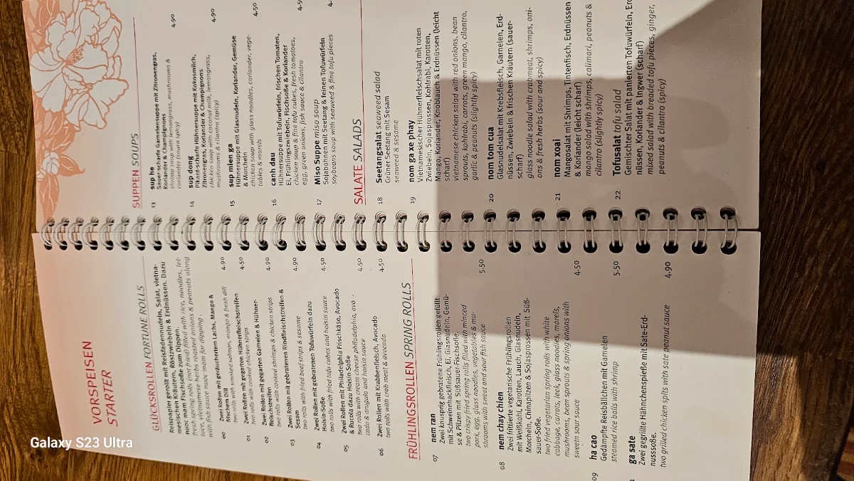 Speisekarte photo 2