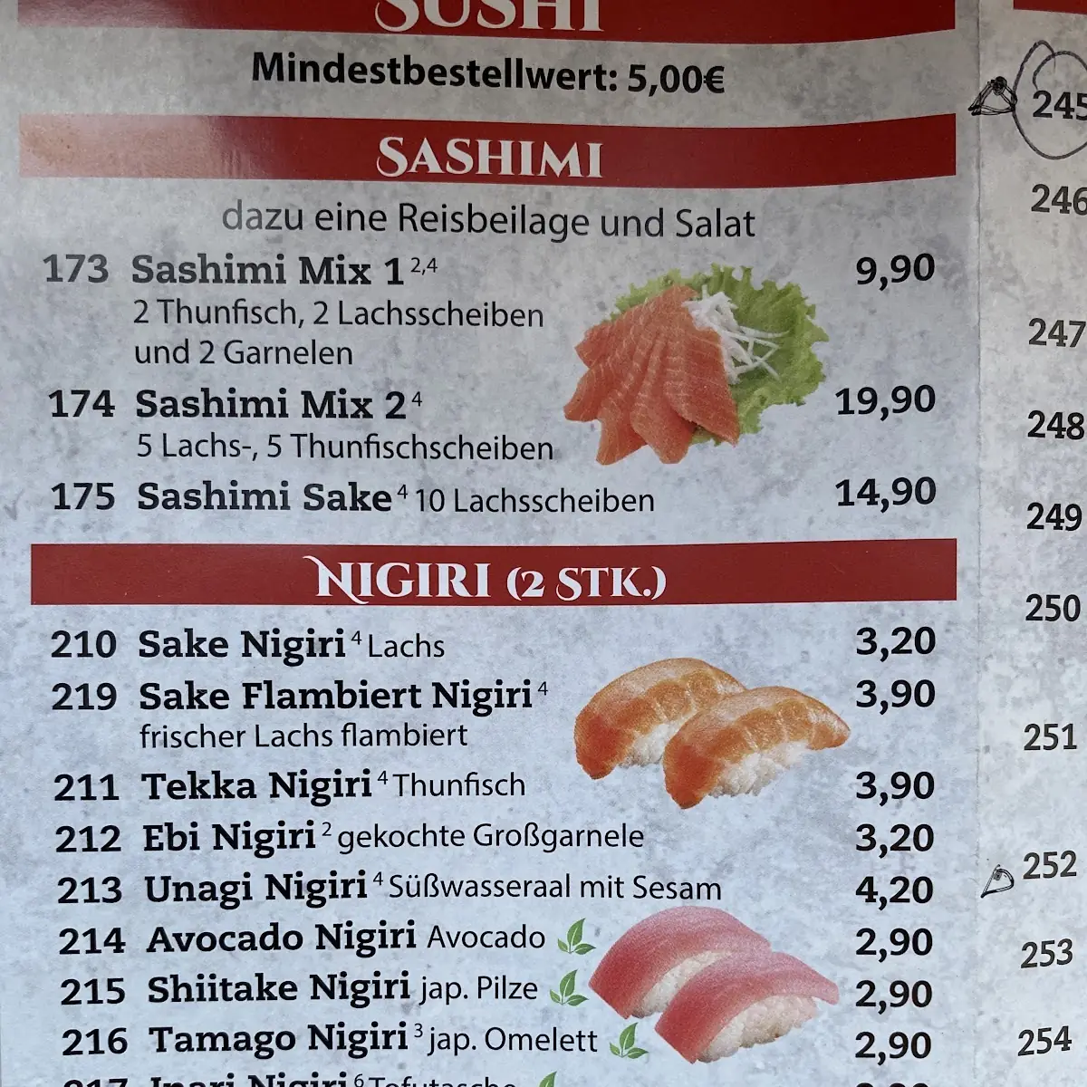 Speisekarte photo 5