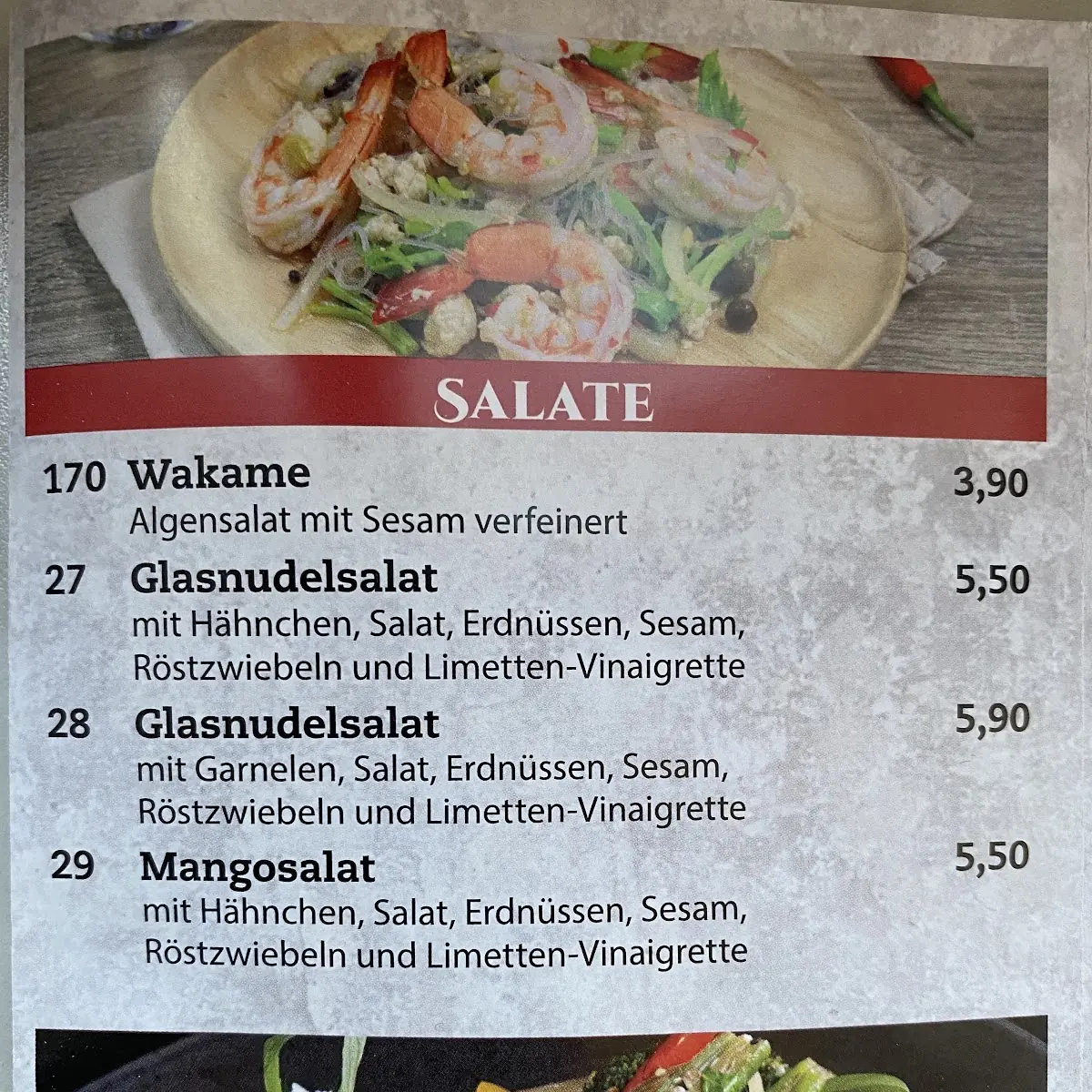 Speisekarte photo 9