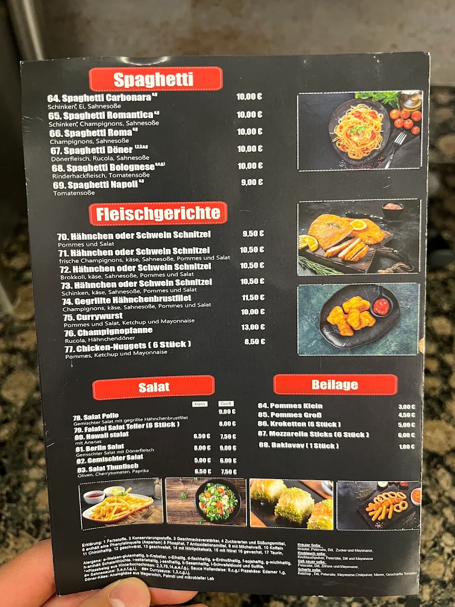 Speisekarte photo 1