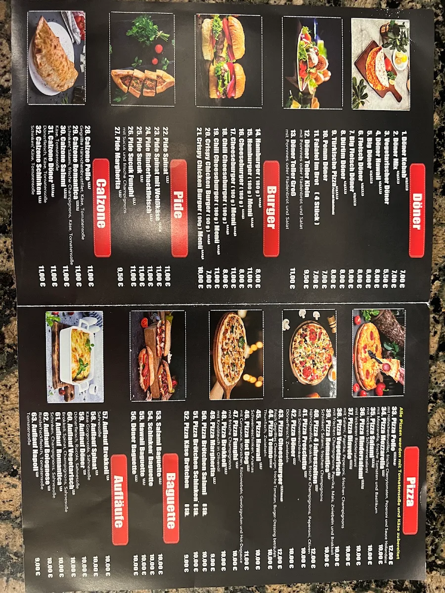 Speisekarte photo 2