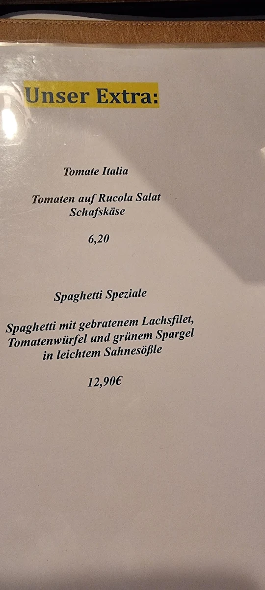 Speisekarte photo 1