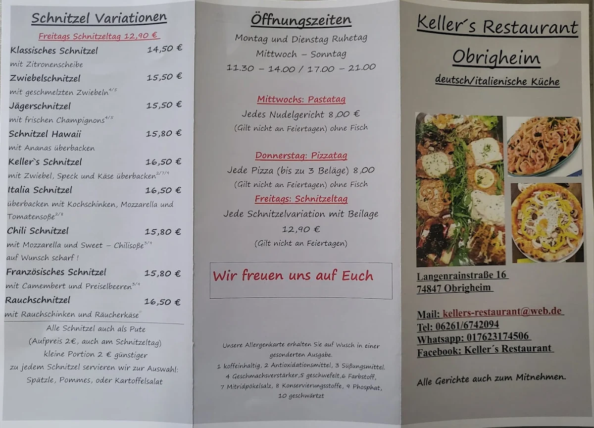 Speisekarte photo 1