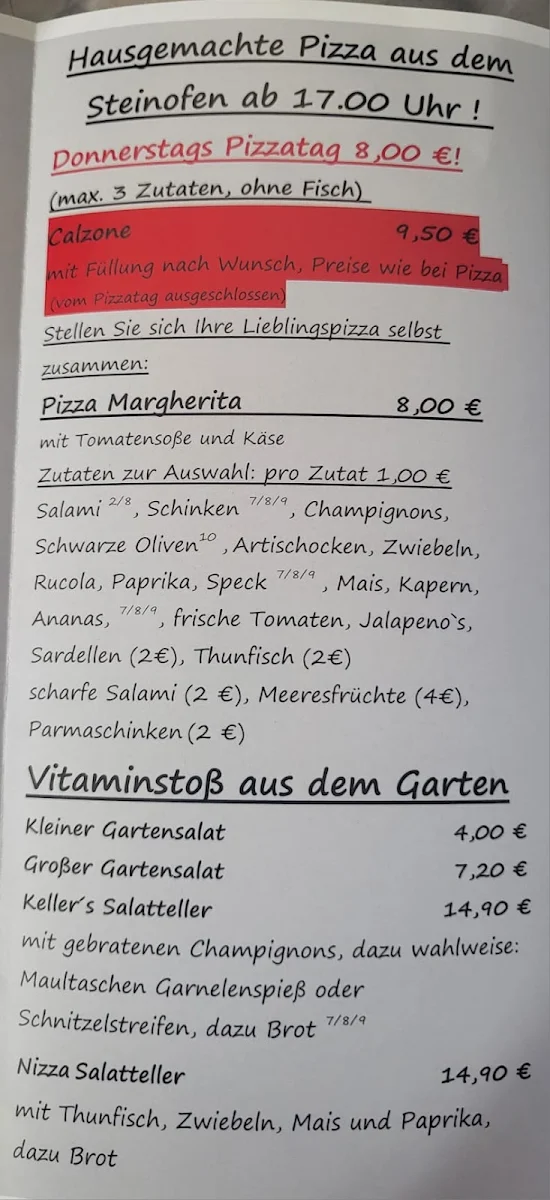 Speisekarte photo 3