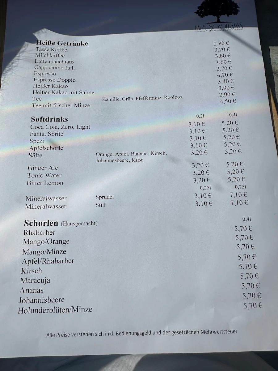 Speisekarte photo 1