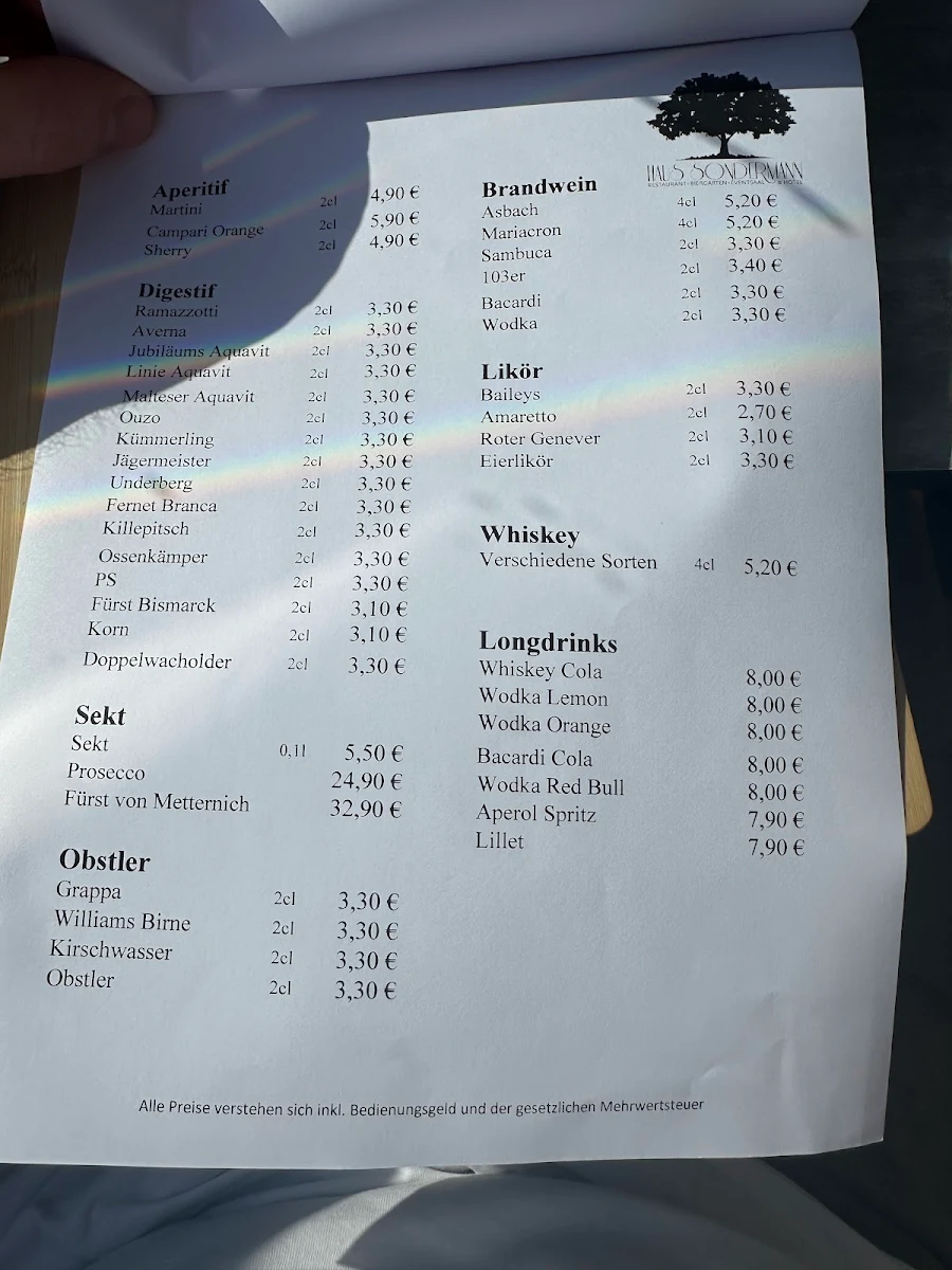 Speisekarte photo 3
