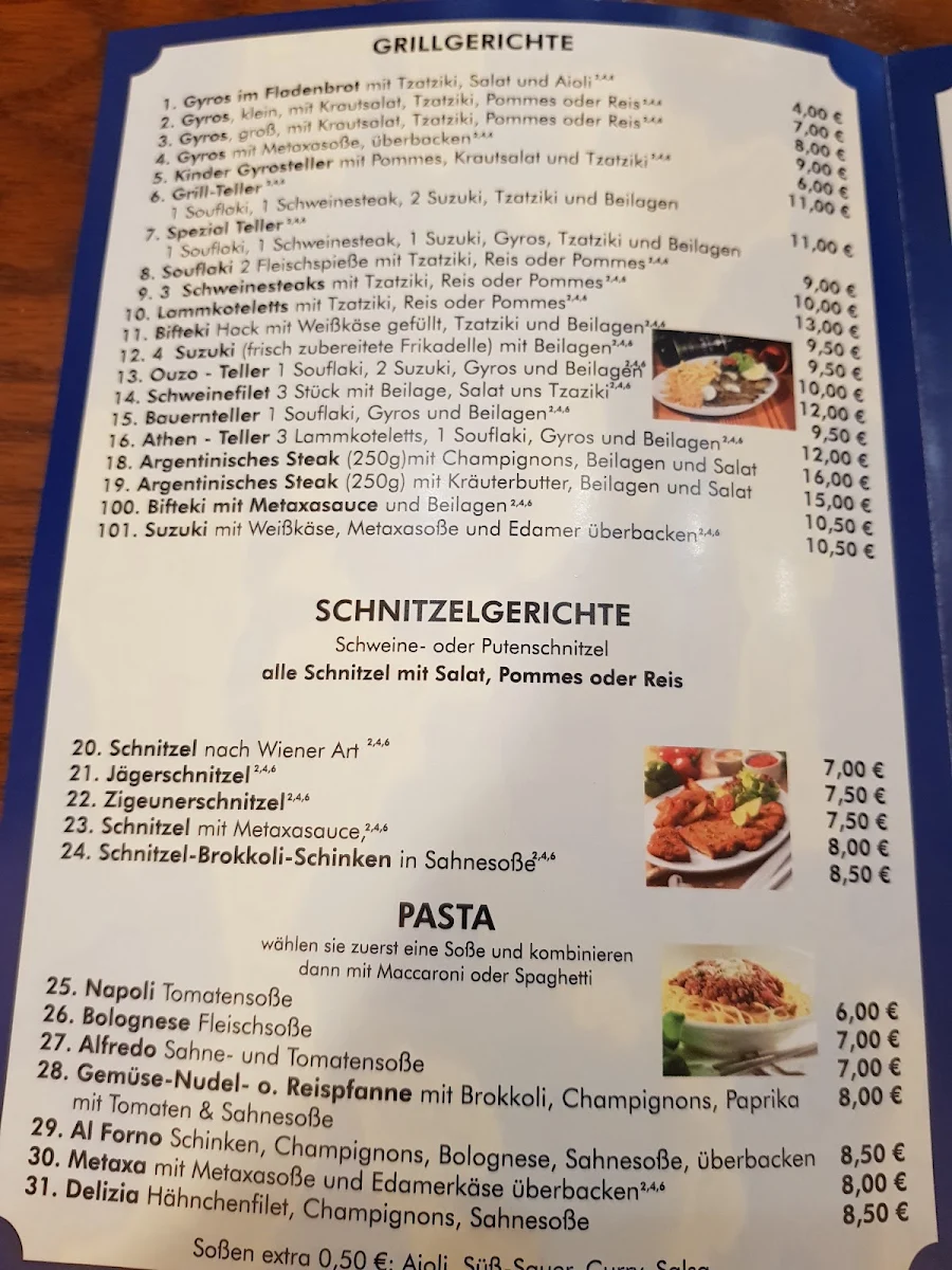 Speisekarte photo 1