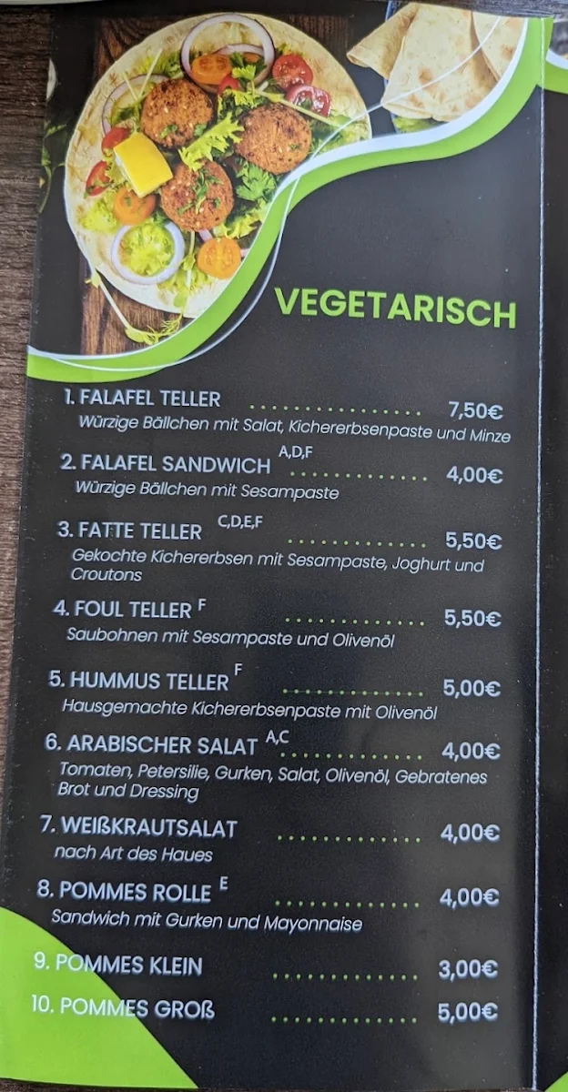 Speisekarte photo 3