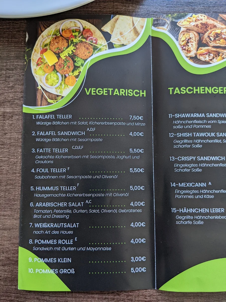 Speisekarte photo 4