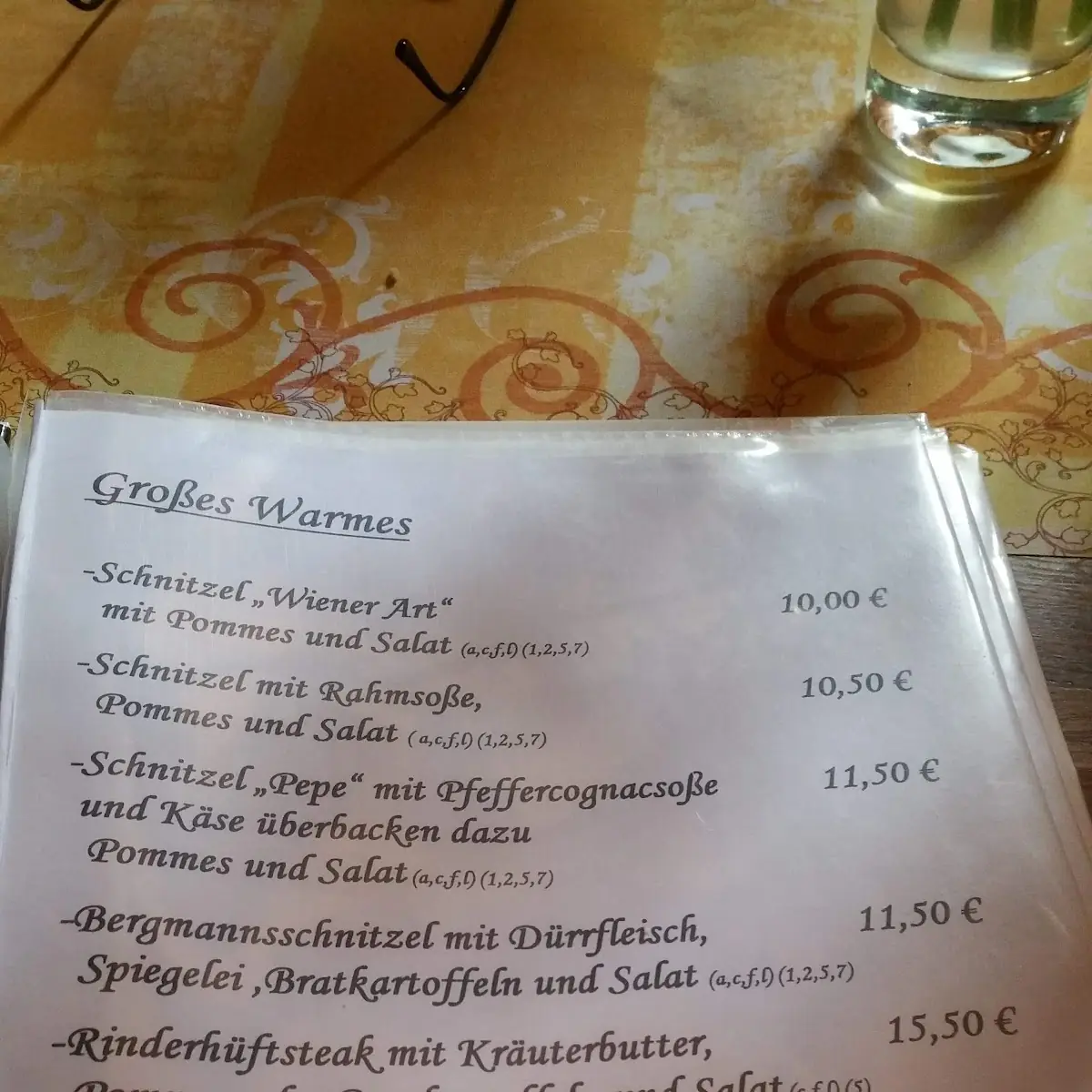 Speisekarte photo 3