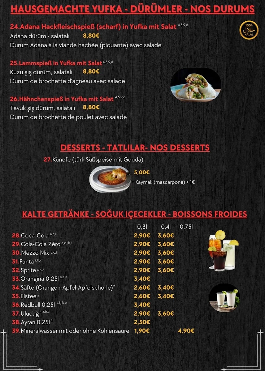 Speisekarte photo 4