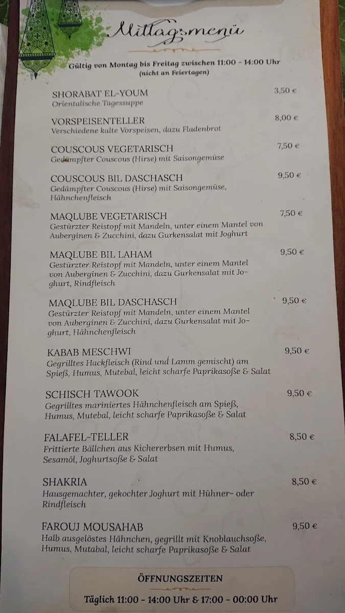 Speisekarte photo 2