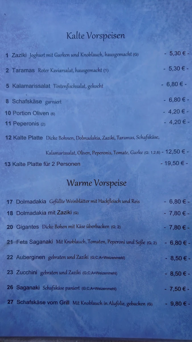 Speisekarte photo 4