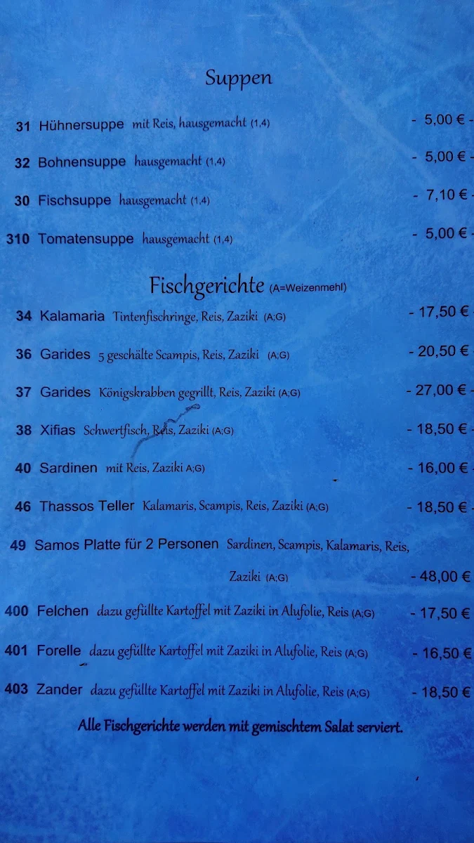 Speisekarte photo 5