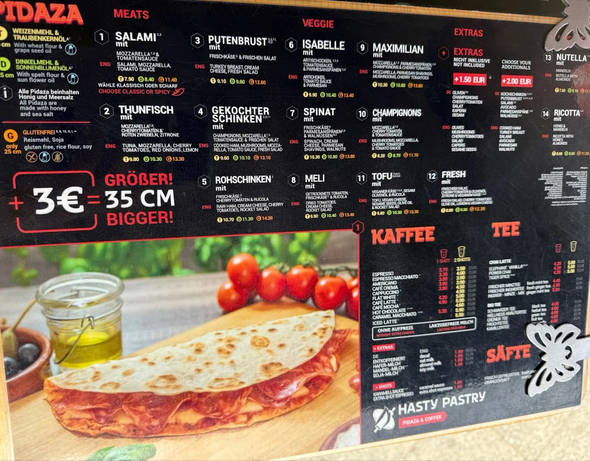 Speisekarte photo 3