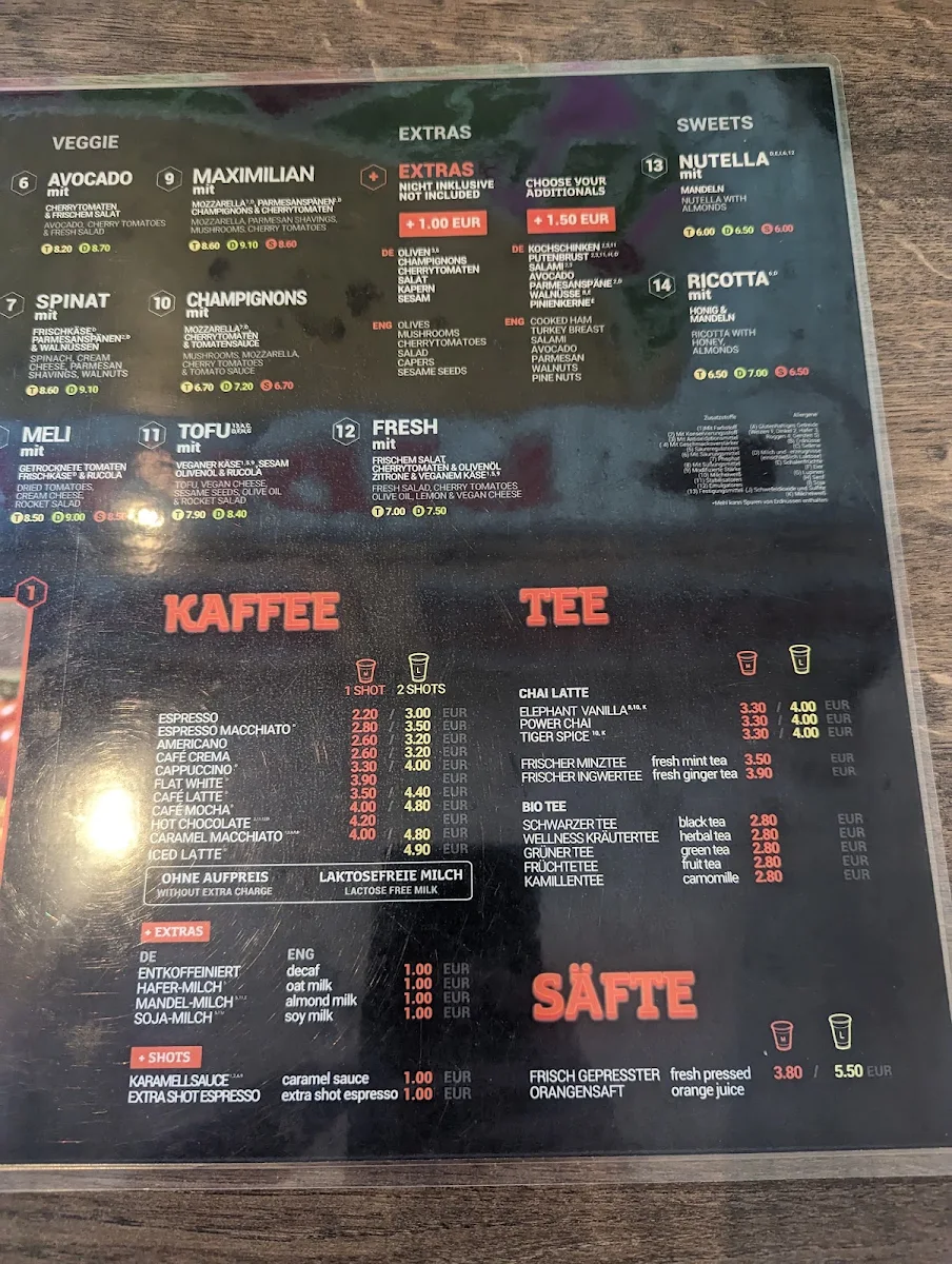 Speisekarte photo 5