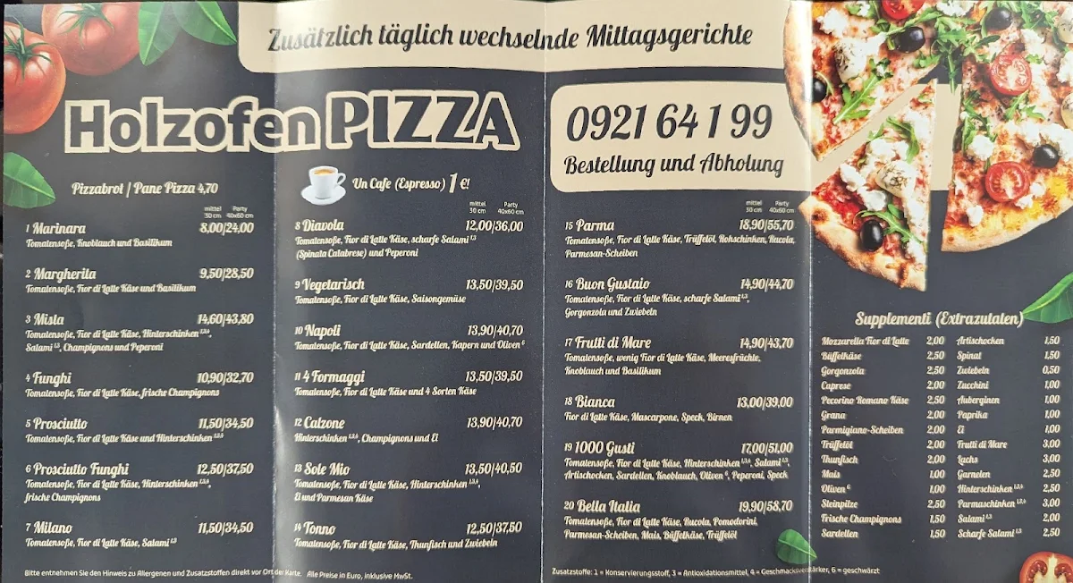 Speisekarte photo 2