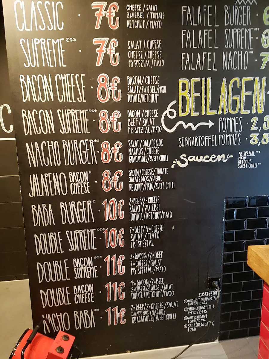 Speisekarte, FOOD BROTHER CITY