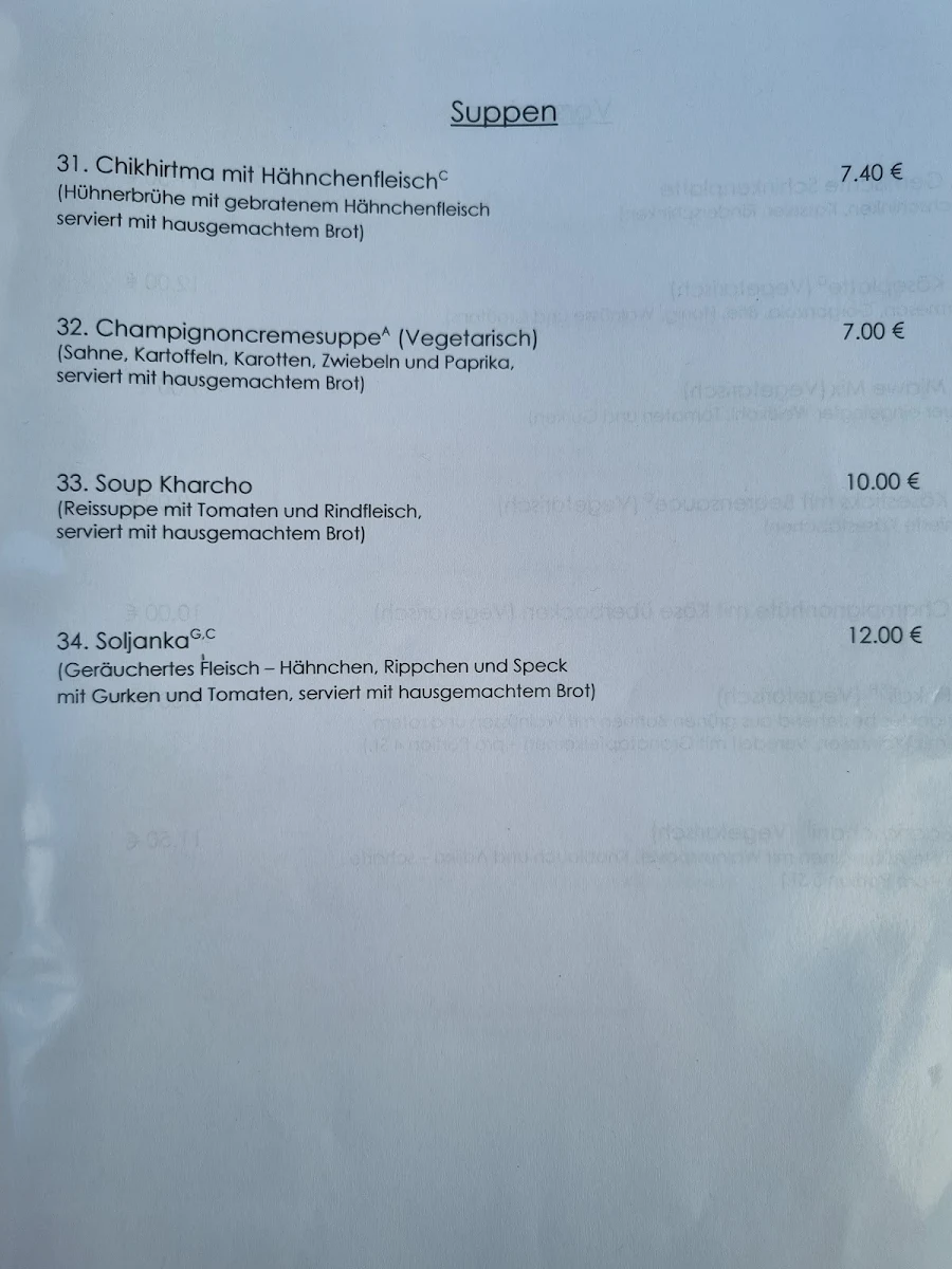 Speisekarte photo 6