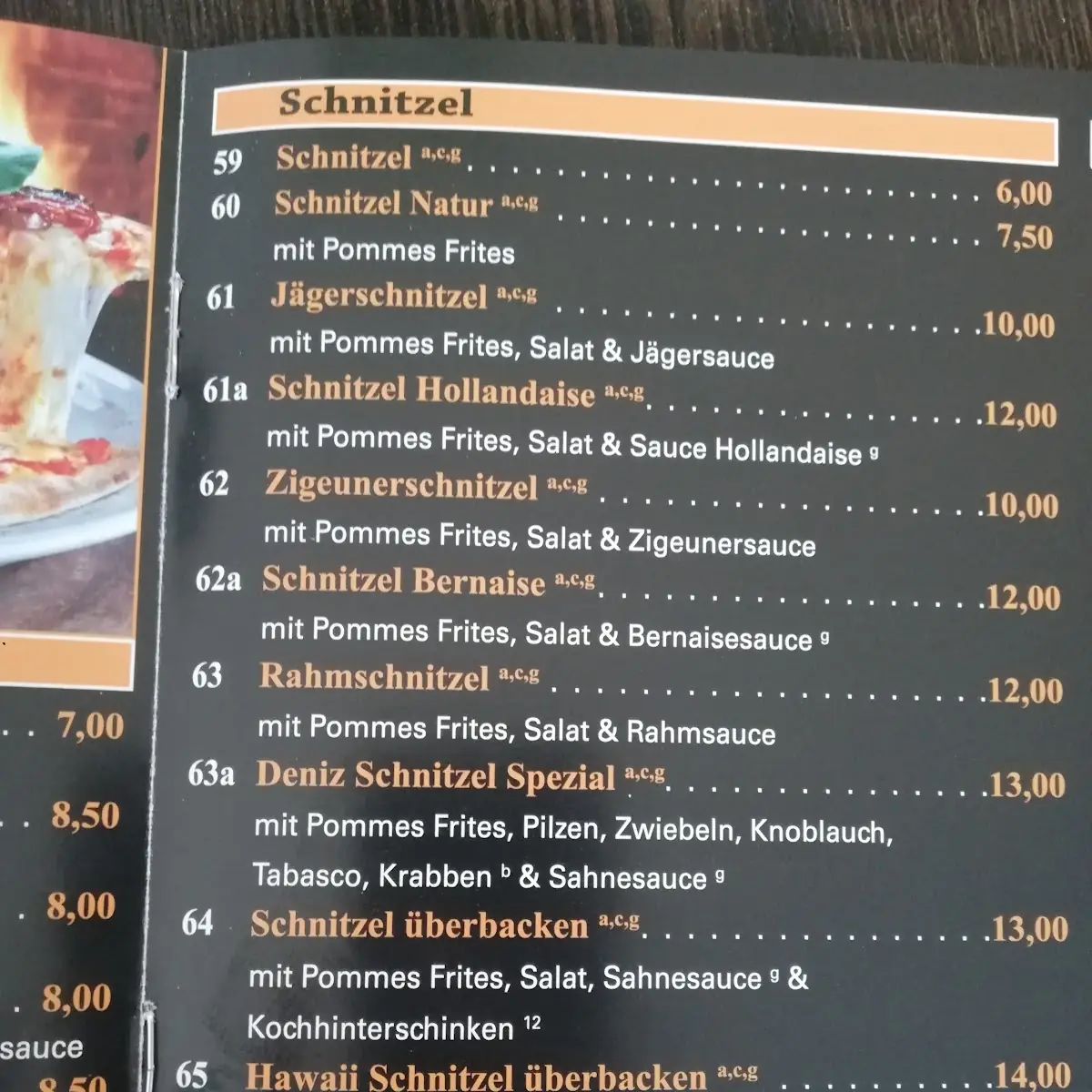 Speisekarte photo 2