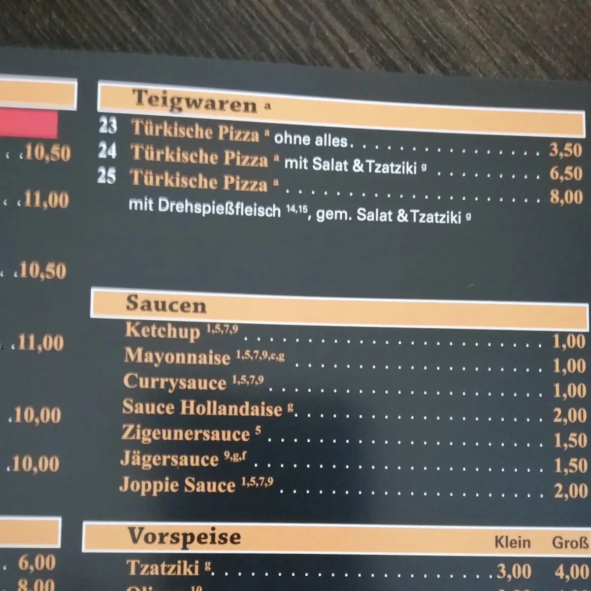 Speisekarte photo 8