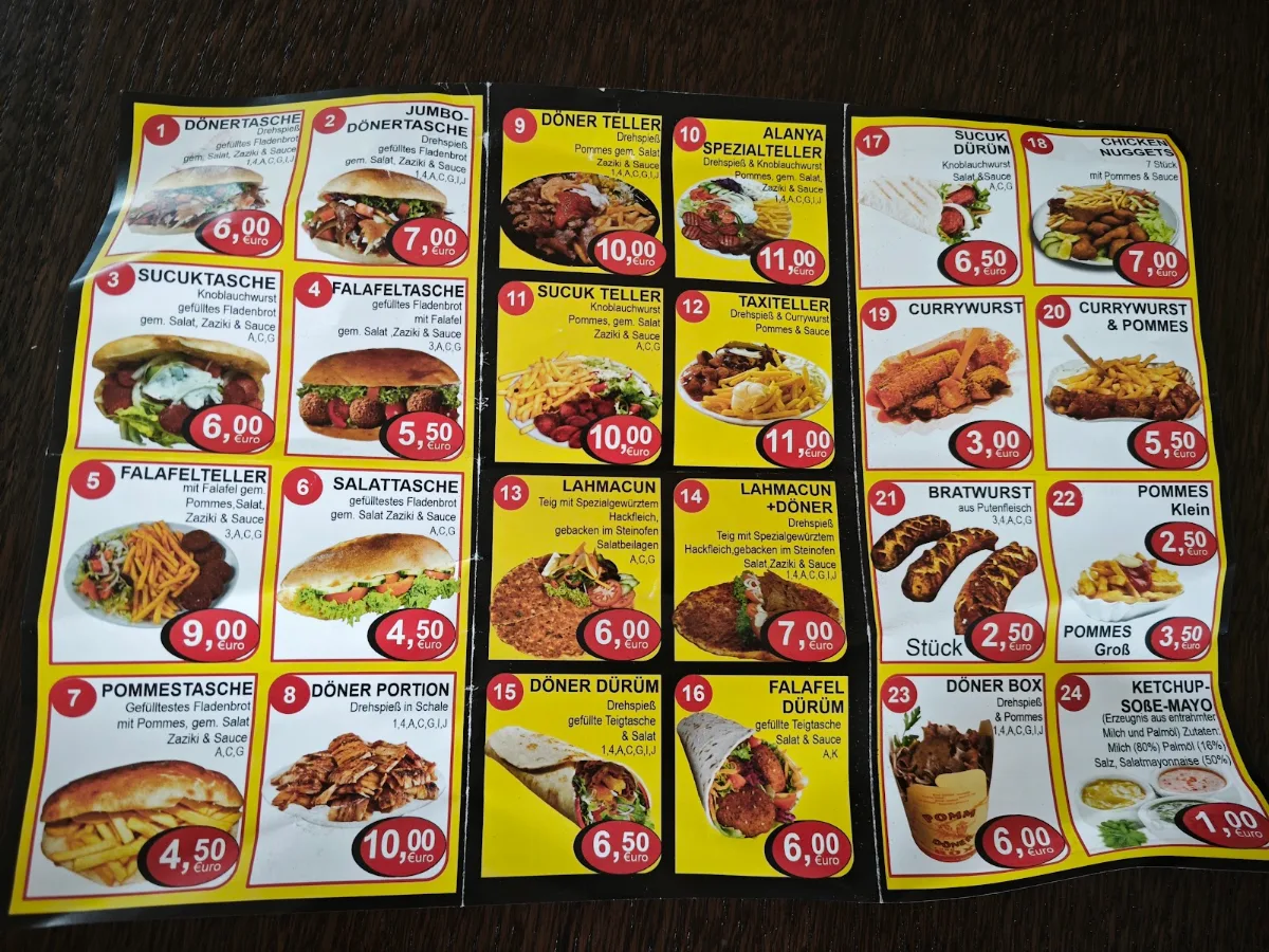 Speisekarte photo 3