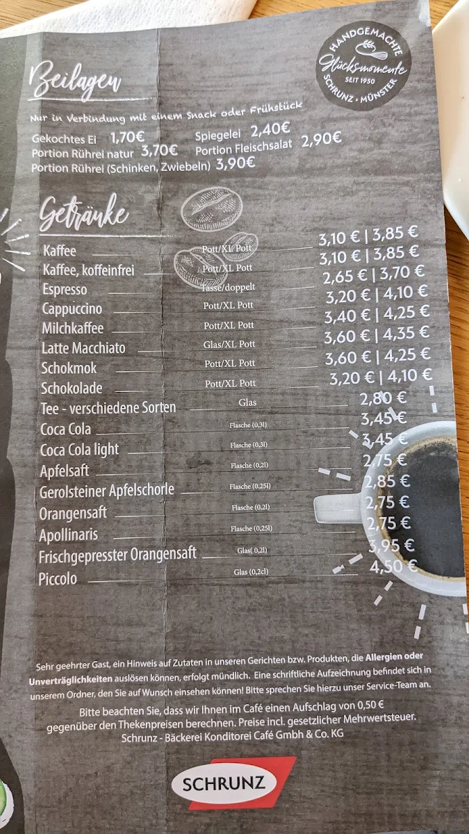 Speisekarte photo 1