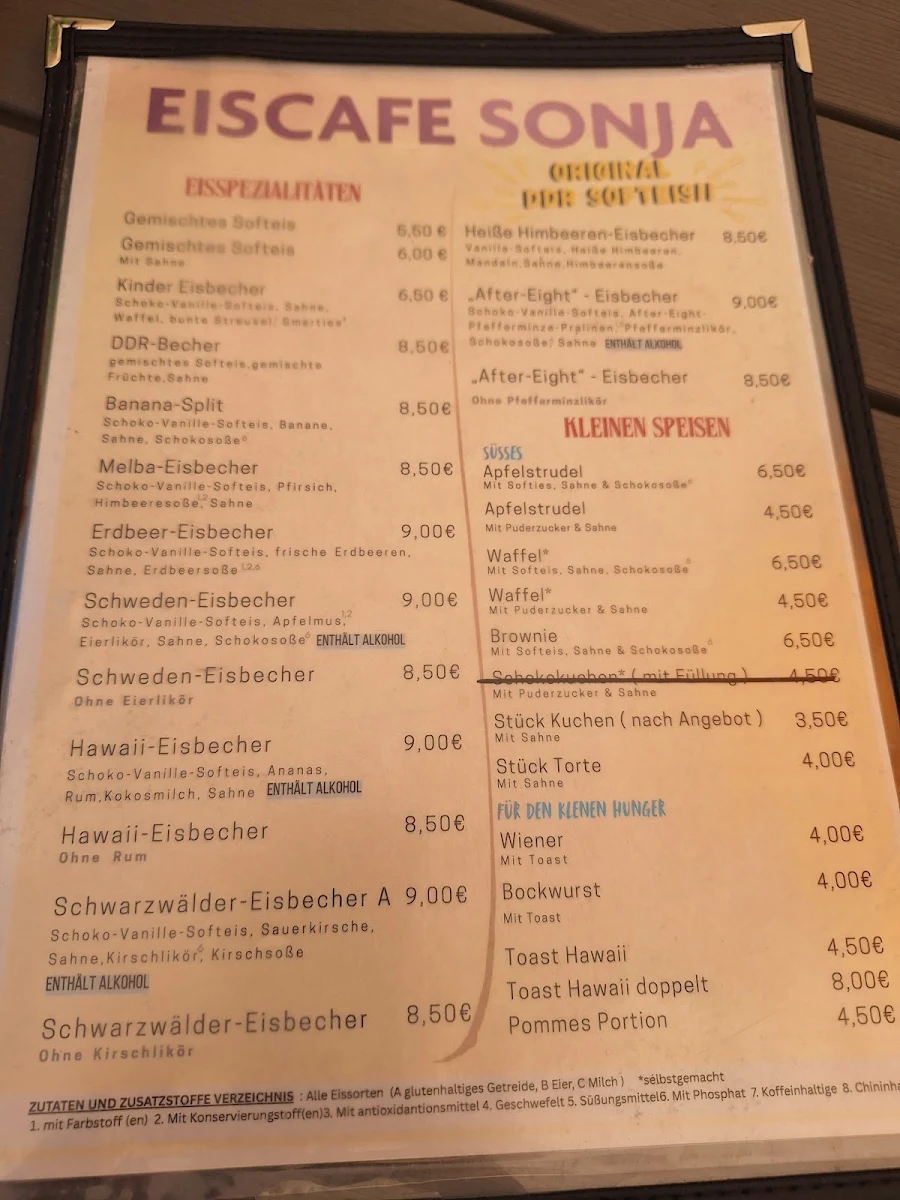 Speisekarte photo 1