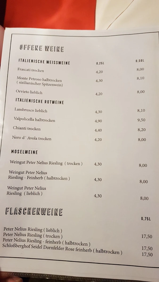 Speisekarte photo 3