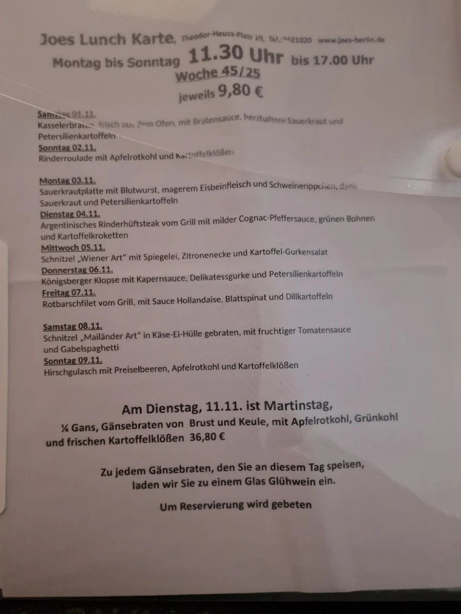 Speisekarte photo 3