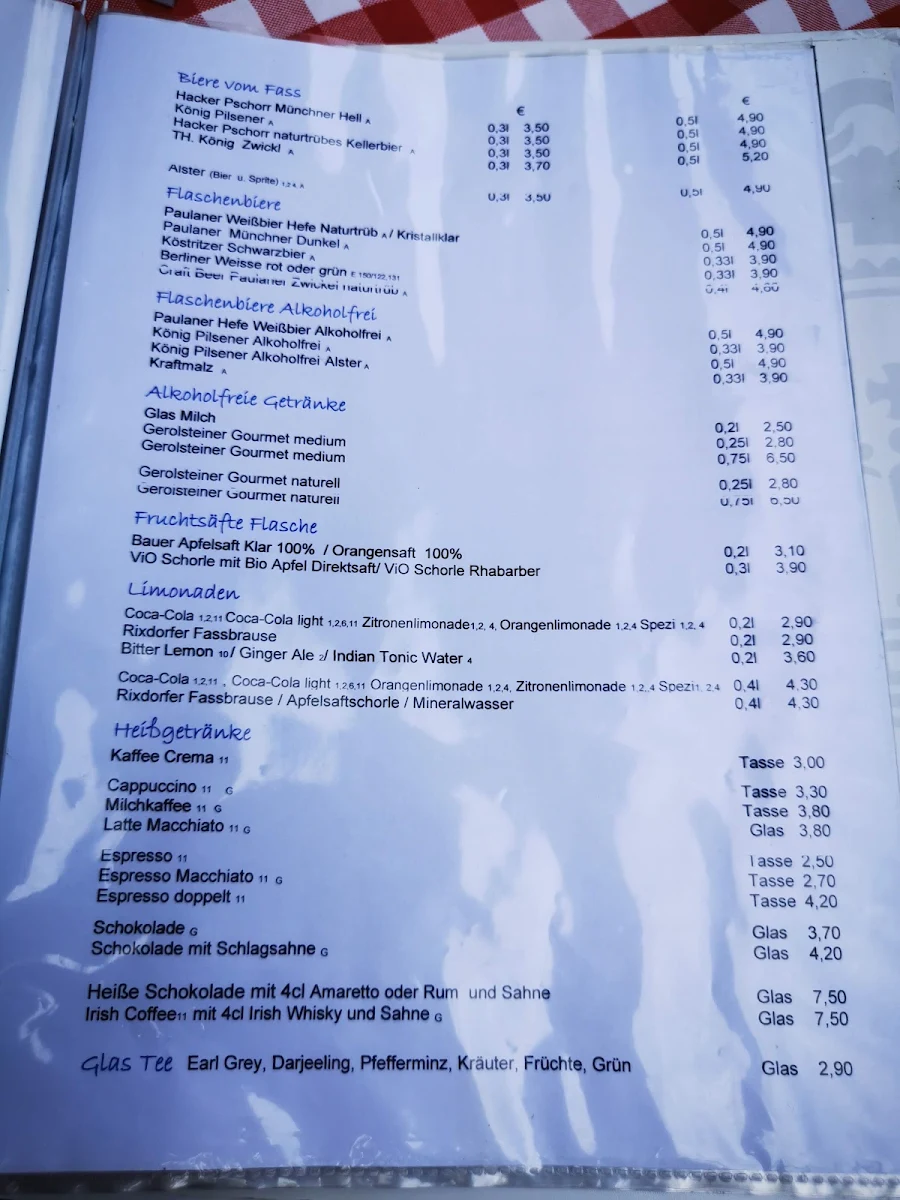 Speisekarte photo 7