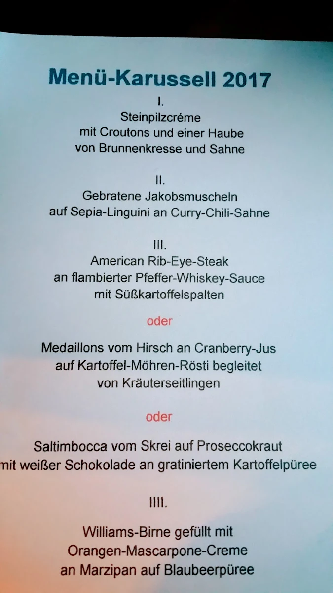 Speisekarte photo 1