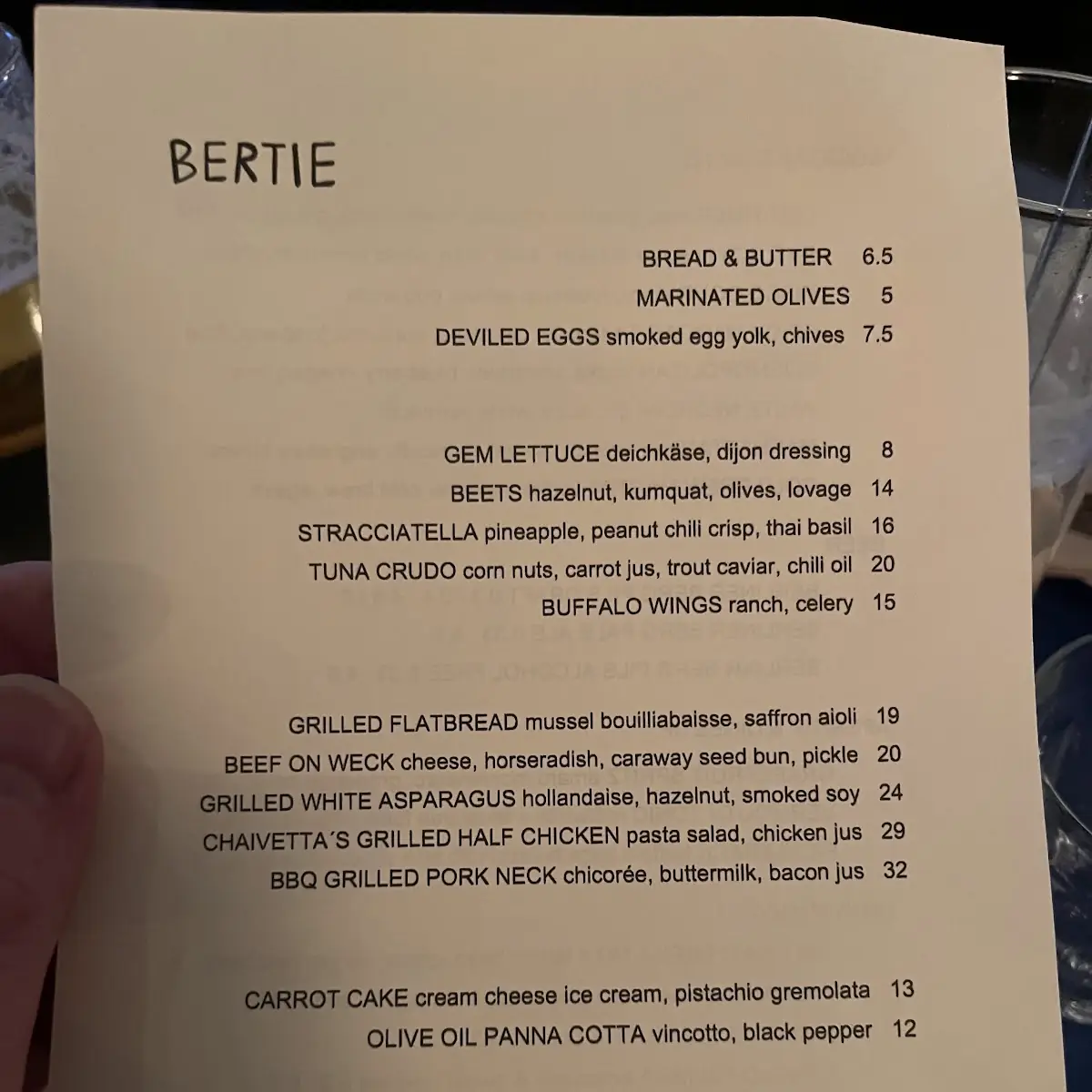 Speisekarte photo 1