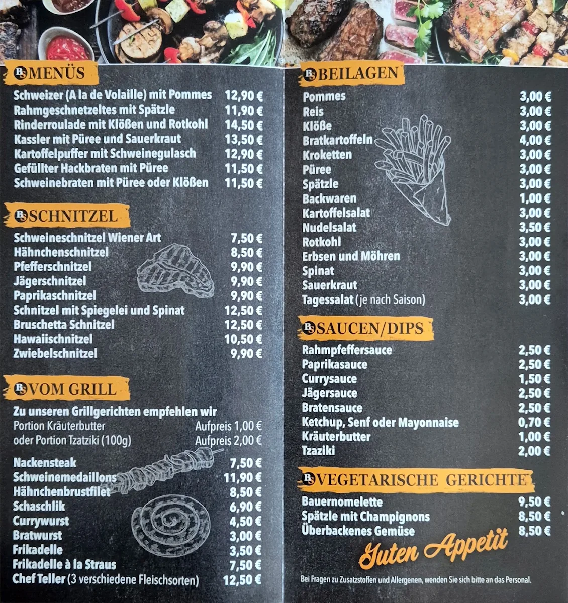 Speisekarte photo 1
