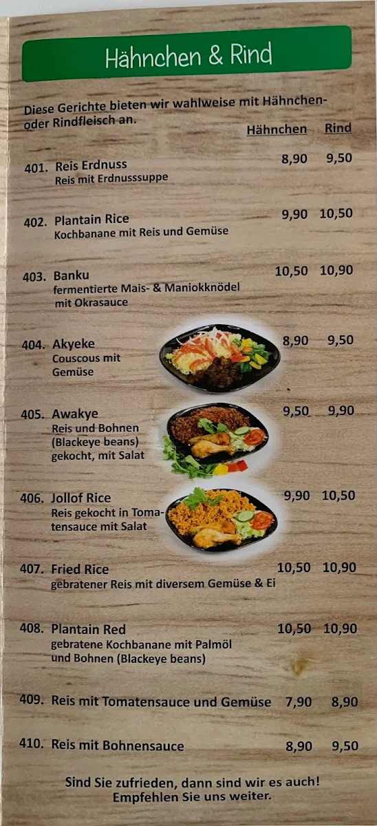 Speisekarte photo 8