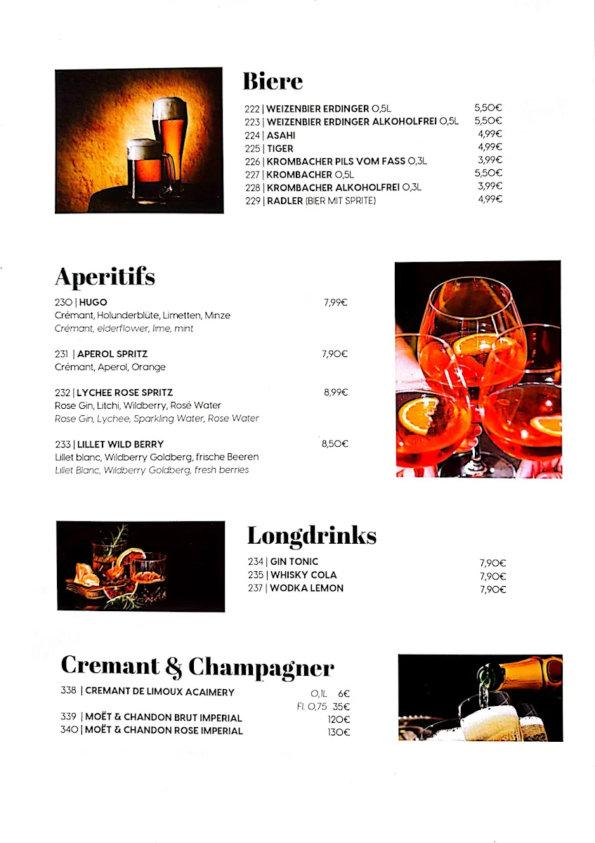 Speisekarte photo 9