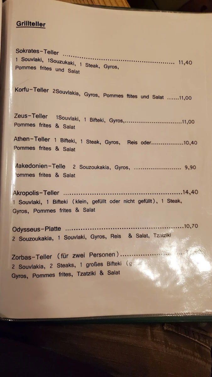 Speisekarte photo 4