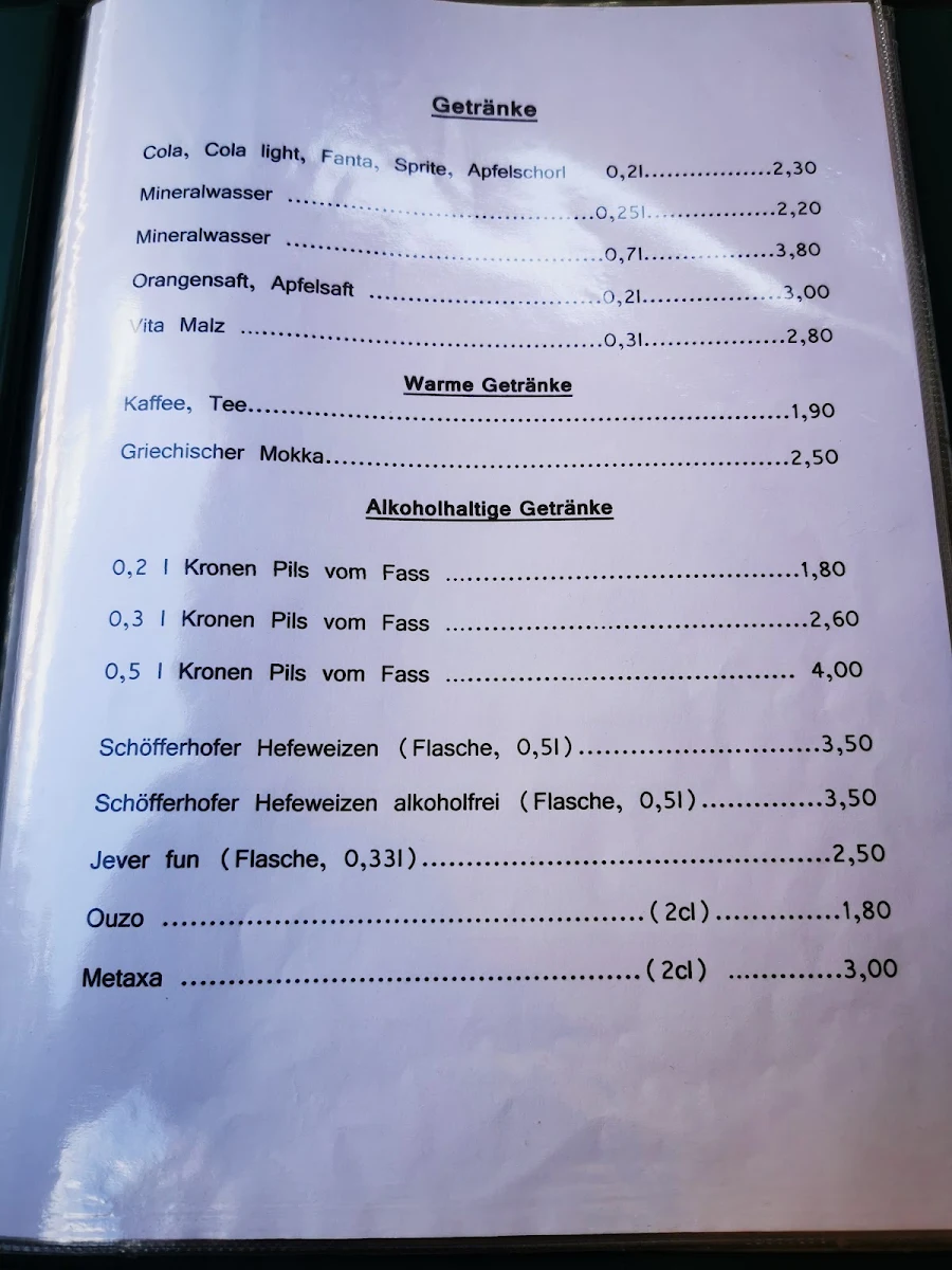 Speisekarte photo 7