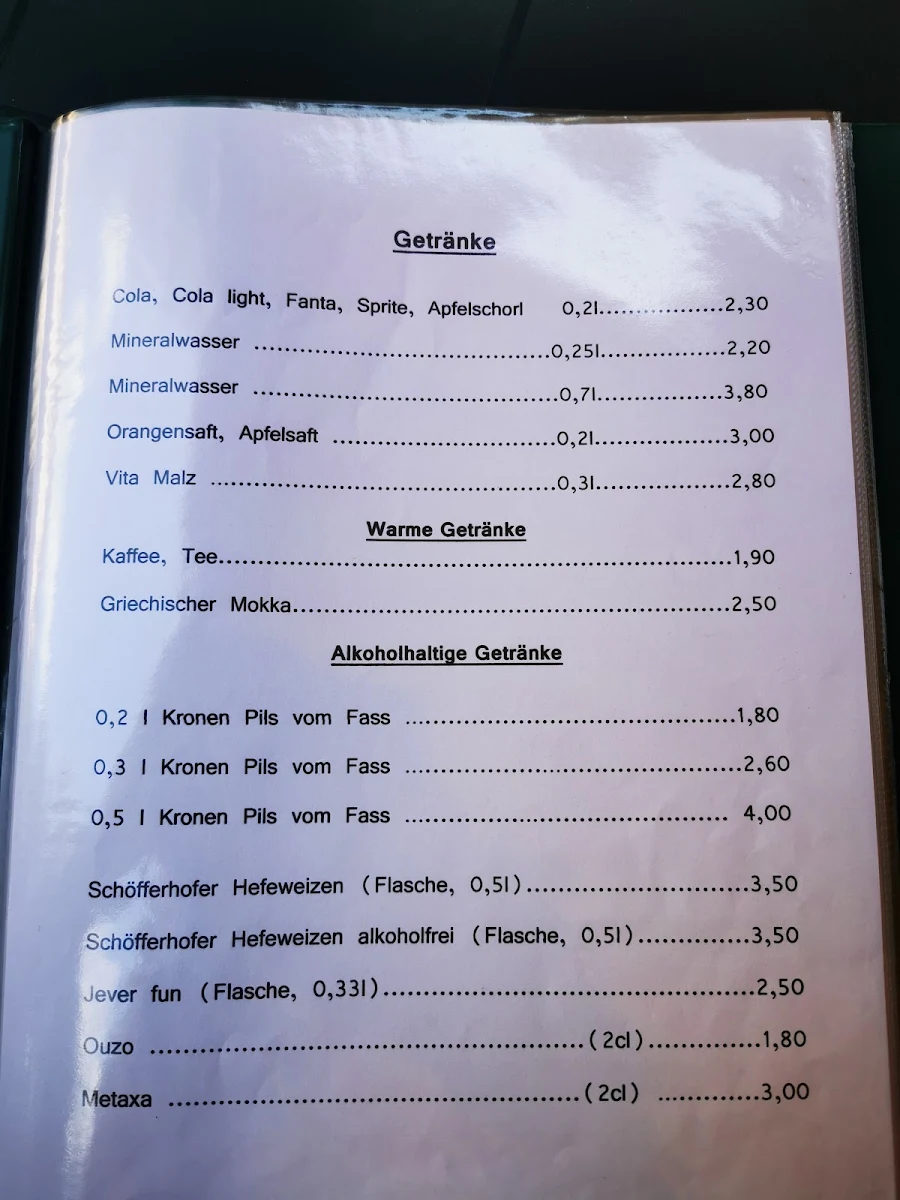 Speisekarte photo 8
