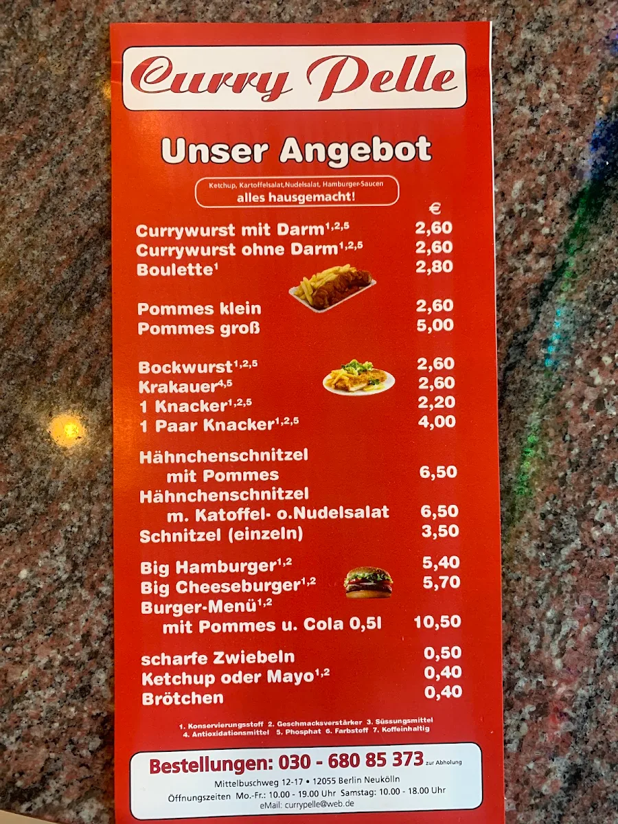 Speisekarte photo 1