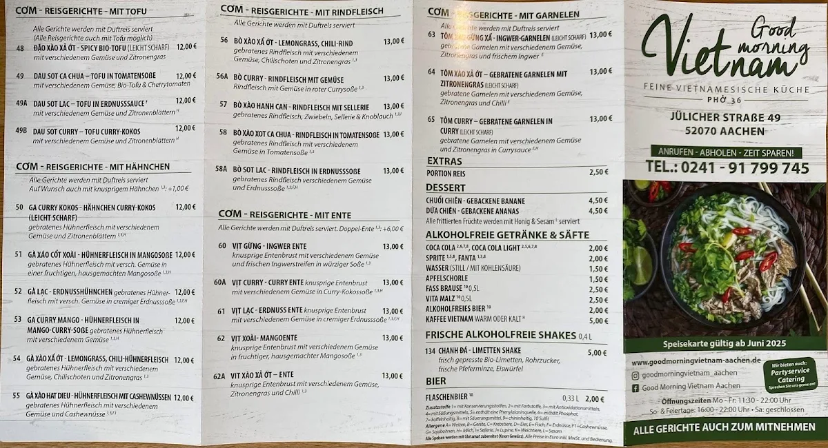 Speisekarte photo 1