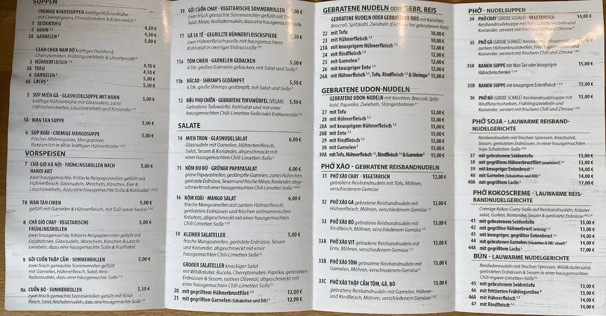 Speisekarte photo 2