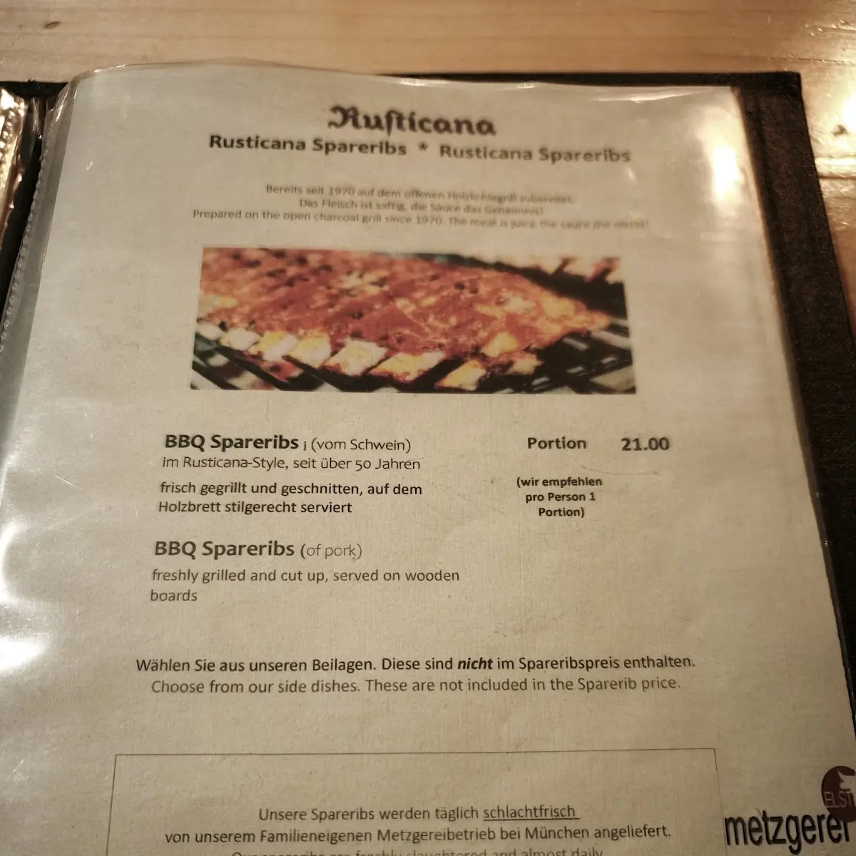 Speisekarte photo 1