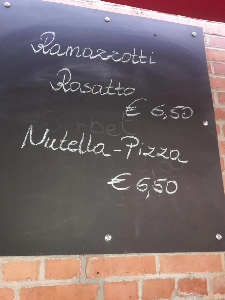 Speisekarte, da Carmine