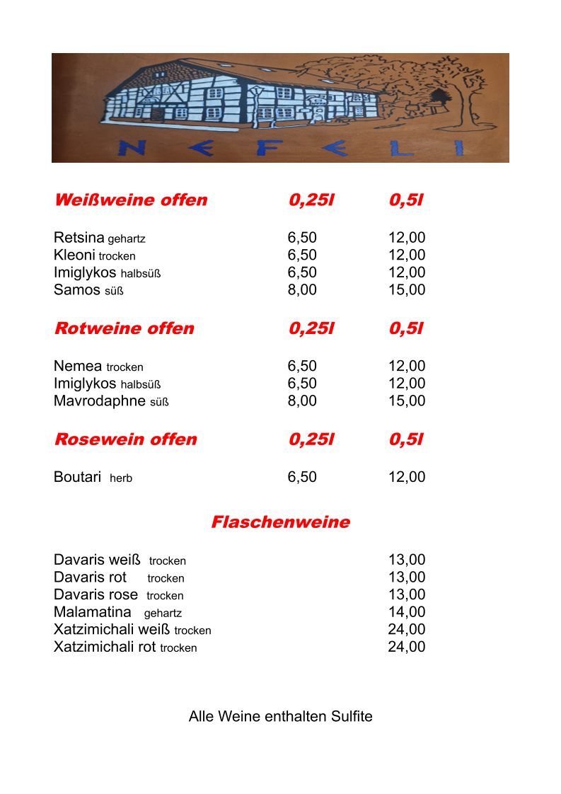 Speisekarte photo 2