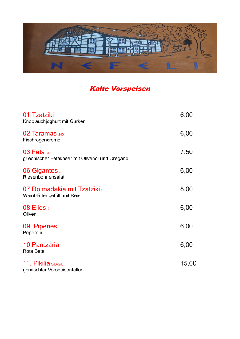 Speisekarte photo 4