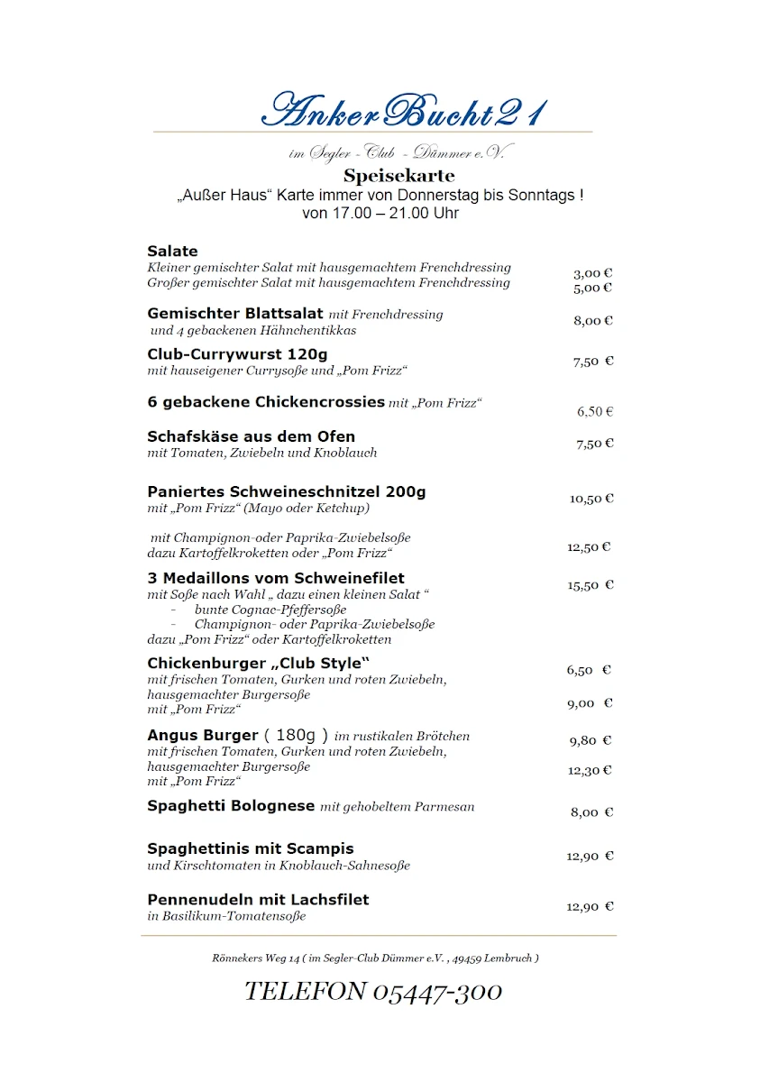 Speisekarte photo 5